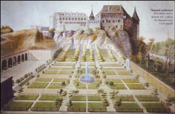 zamek decin historie