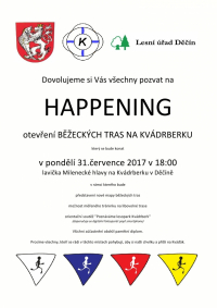 Vyznačen&eacute; běžeck&eacute; trasy můžete vyzkou&scaron;et na Kv&aacute;drberku